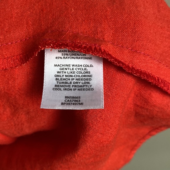 BP Linen Top - Picture 4 of 5